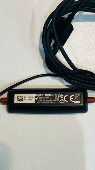 Cuffie Plantronics Professionali Nere e Rosse