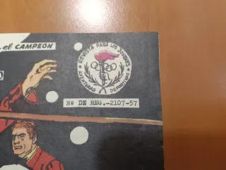 Comic Hardy el Campeon Revista para los Jovenes