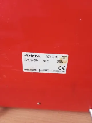 Cafetera Expreso Vintage Roja