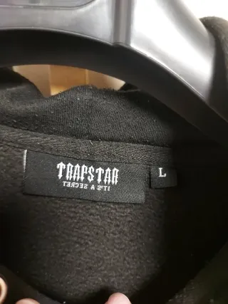 Sudadera Trapstar Negra Talla L