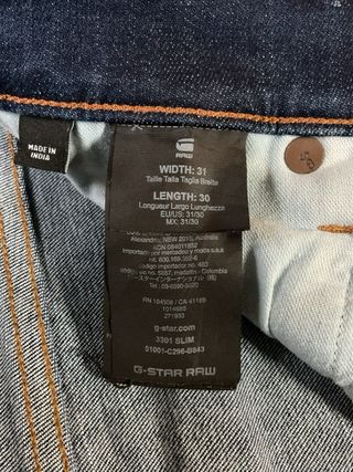 Pantalón vaquero de hombre de G-Star Raw (W31/L30)