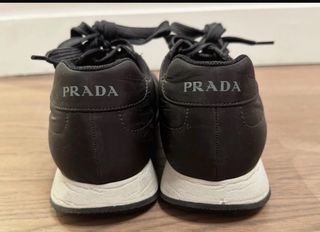 Deportivas Prada Nylon Negras/Grises