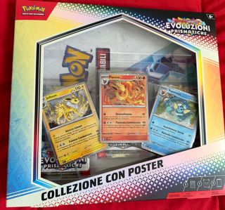 Collezione Poster Pokemon Evoluzioni Prismatiche