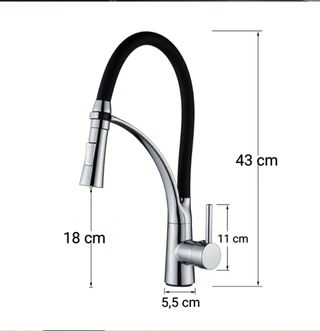 Grifo cocina fregadero nuevo extraíble monomando