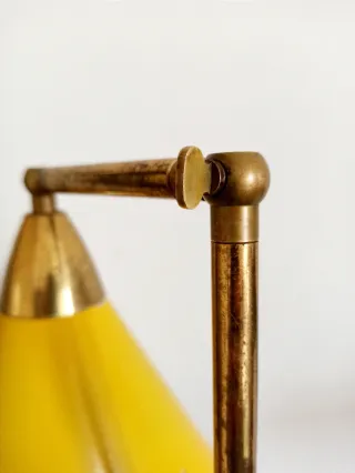 Lampada da tavolo anni '60 stile Stilnovo