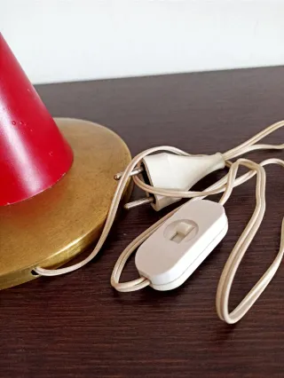 Lampada da tavolo anni '60 stile Stilnovo