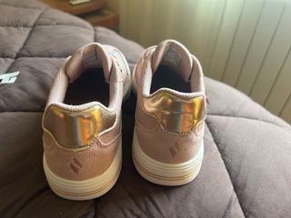 Zapatillas Skechers Talla 40 Rosa y Dorado