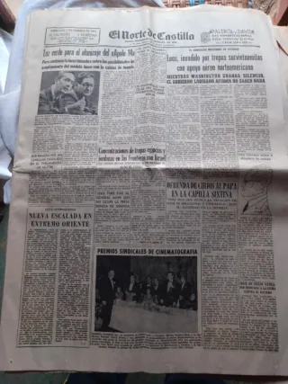 Periódicos antiguos El Norte de Castilla