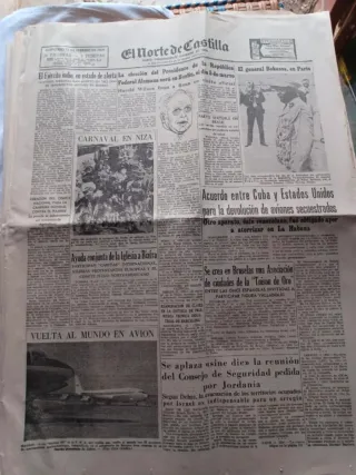 Periódicos antiguos El Norte de Castilla