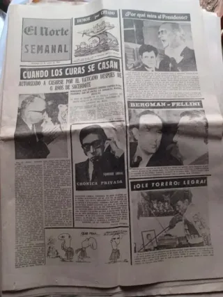 Periódicos antiguos El Norte de Castilla