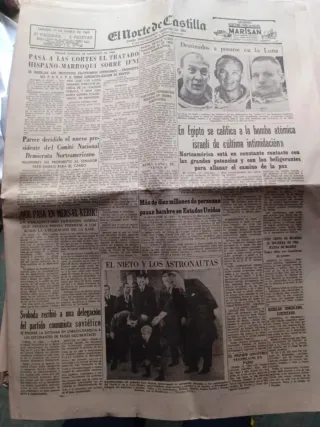 Periódicos antiguos El Norte de Castilla