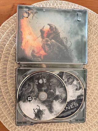 Blu-ray Ira de Titanes Steelbook 3D
