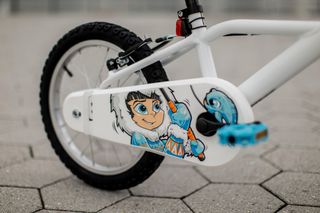 Bicicleta niños 16 pulgadas  Btwin 100 Inut blanca 4,5 -6
