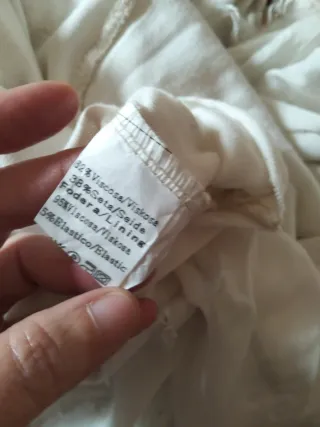 Vestido beige manga larga Florencia