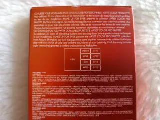 Paleta Maquillaje Make Up For Ever Artist Color Pr