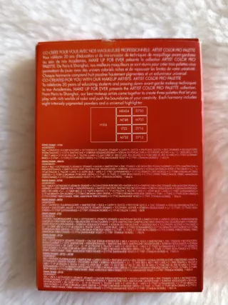 Paleta Maquillaje Make Up For Ever Artist Color Pr