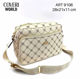 Tracolla Coveri World Beige Oro