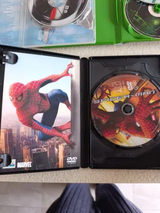 3 Películas Marvel DVD (X-Men 2, Hulk, Spider-Man)