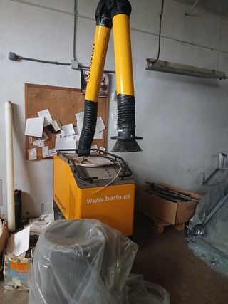 Extractor de humos industrial portátil Plymovent