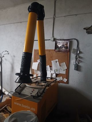 Extractor de humos industrial portátil Plymovent