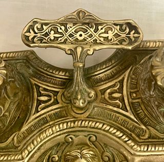 Escritorio de bronce siglo XIX