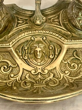 Escritorio de bronce siglo XIX