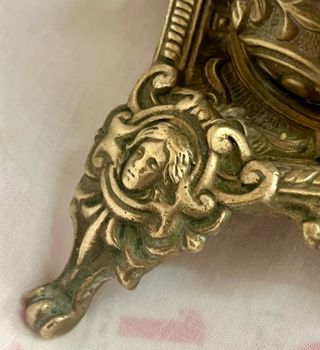 Escritorio de bronce siglo XIX