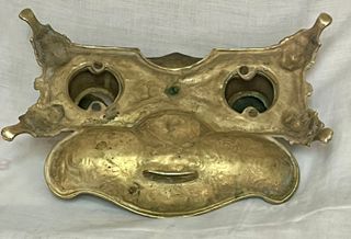 Escritorio de bronce siglo XIX