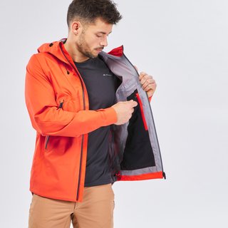 Chaqueta impermeable montaña y trekking Hombre Quechua MH500