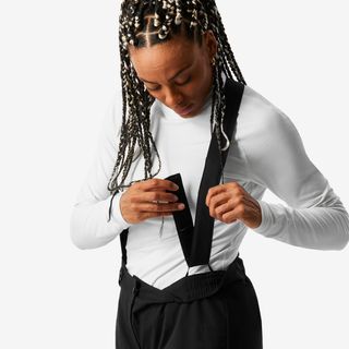 Pantalón de esquí y snowboard cálido y cómodo mujer, esquí