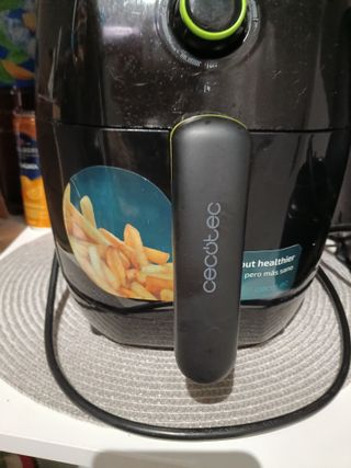 Cecotec Freidora de Aire Negra
