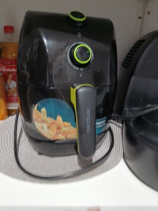 Cecotec Freidora de Aire Negra