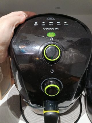 Cecotec Freidora de Aire Negra