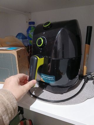 Cecotec Freidora de Aire Negra