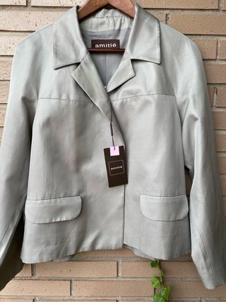 Chaqueta blazer amitié beige talla L