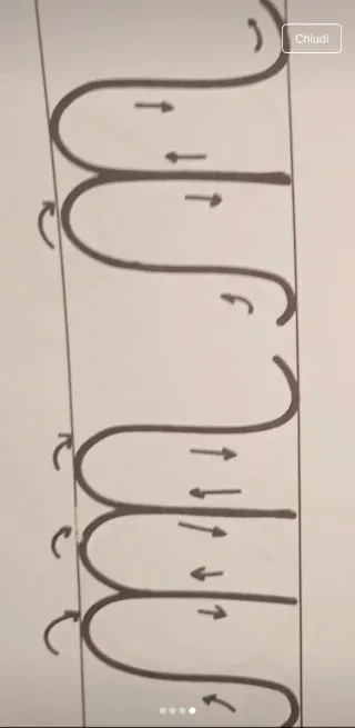 Alfabeto per scritte in tricotin