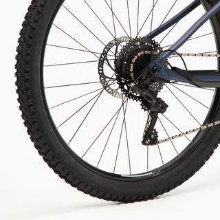 Bicicleta eléctrica montaña E-Expl 520 azul noche