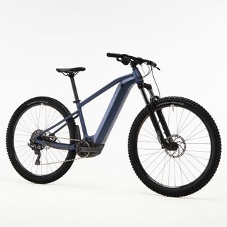 Bicicleta eléctrica montaña E-Expl 520 azul noche