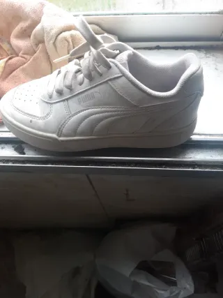 Sneakers Puma bianche per bambini