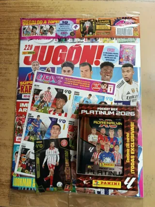 Revista Jugón 228 & Pocket box platinum