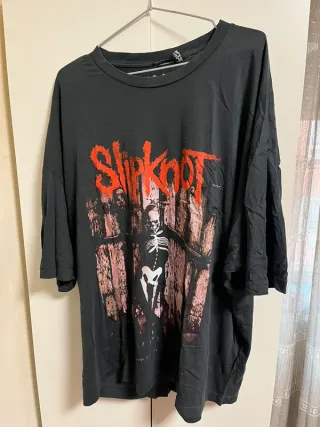 Camiseta de esqueleto de calavera de Slipknot