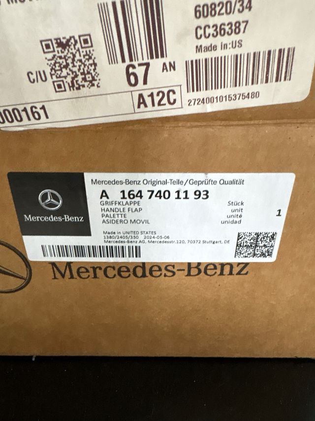 Cerradura Mercedes A1647400500 + Sensores Parking