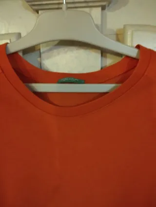 T-shirt smanicata arancione bambino 11 anni