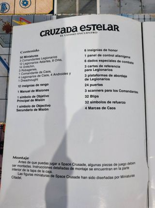 Cruzada Estelar, del creador de HeroQuest