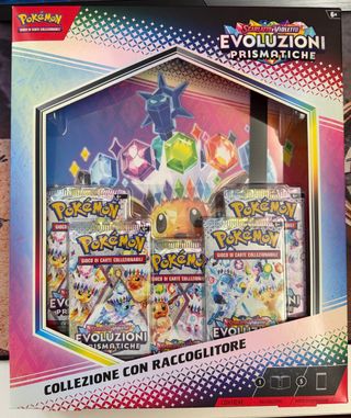 Collezione Pokémon Raccoglitore Evoluzioni Prismat