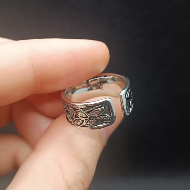 Anello Jujutsu Kaisen Ryomen Sukuna Cosplay Eyes
