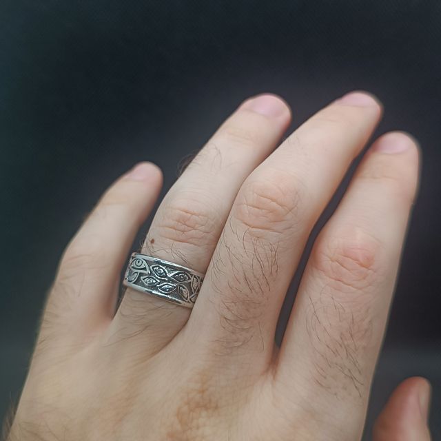 Anello Jujutsu Kaisen Ryomen Sukuna Cosplay Eyes