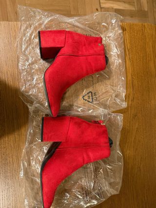 Botas Mustang Rojas Talla 36