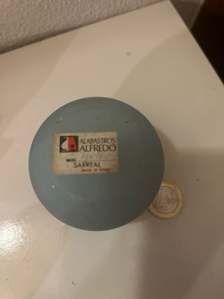 Mini joyero de alabastro.