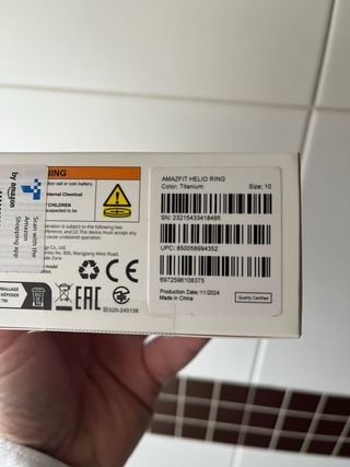 Amazfit Helio Ring Smart Ring